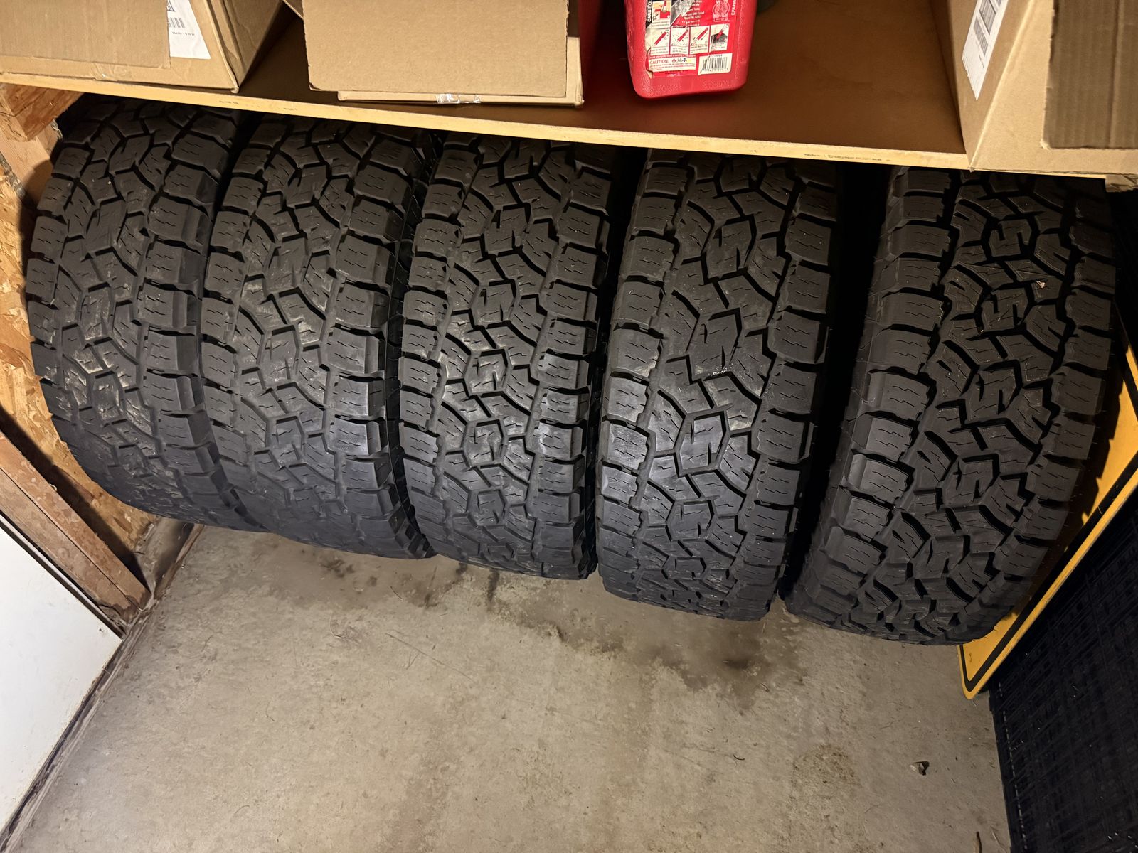 35” Toyo Open Country A/T II Tires – Set of 5