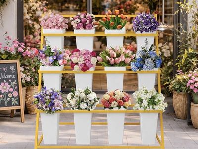 Bloom bar flower stand rental