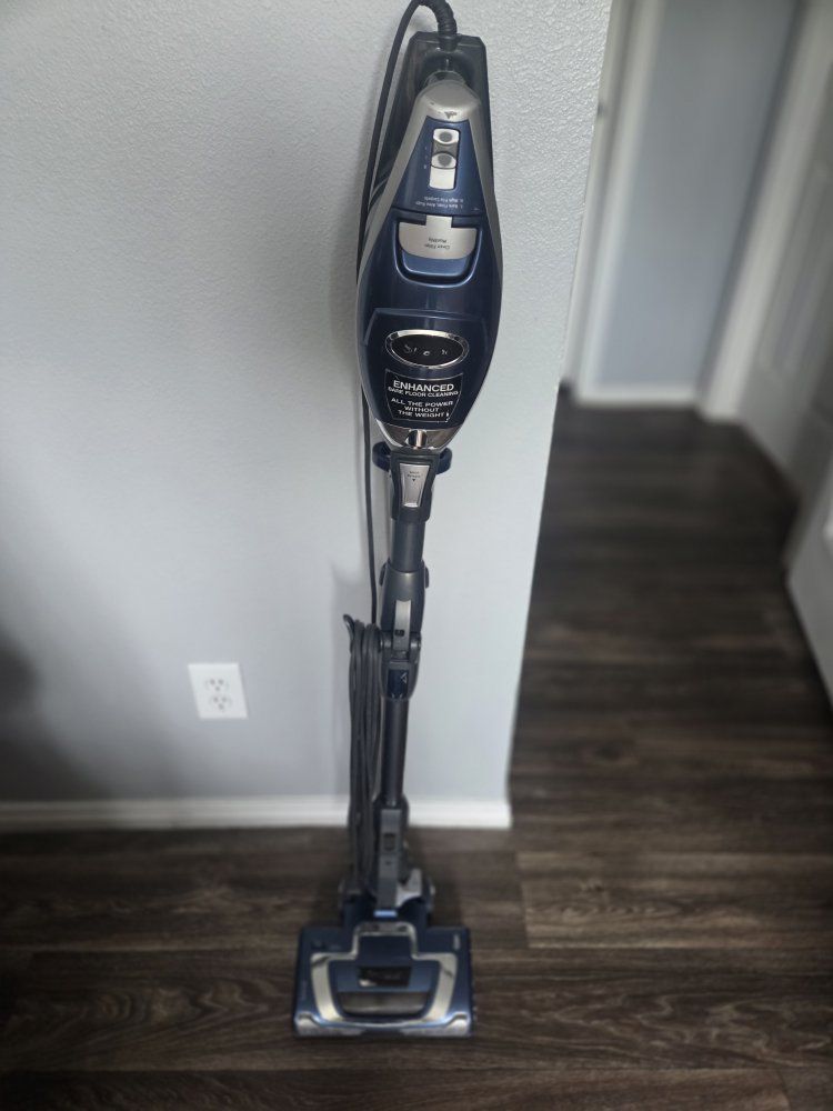 Powerful Shark vacuum cleaner.