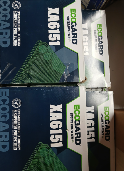 4 pack ECOGARD XA6151 Engine Air Filter - Optimized Engine Efficiency & Superior Protection-Section A