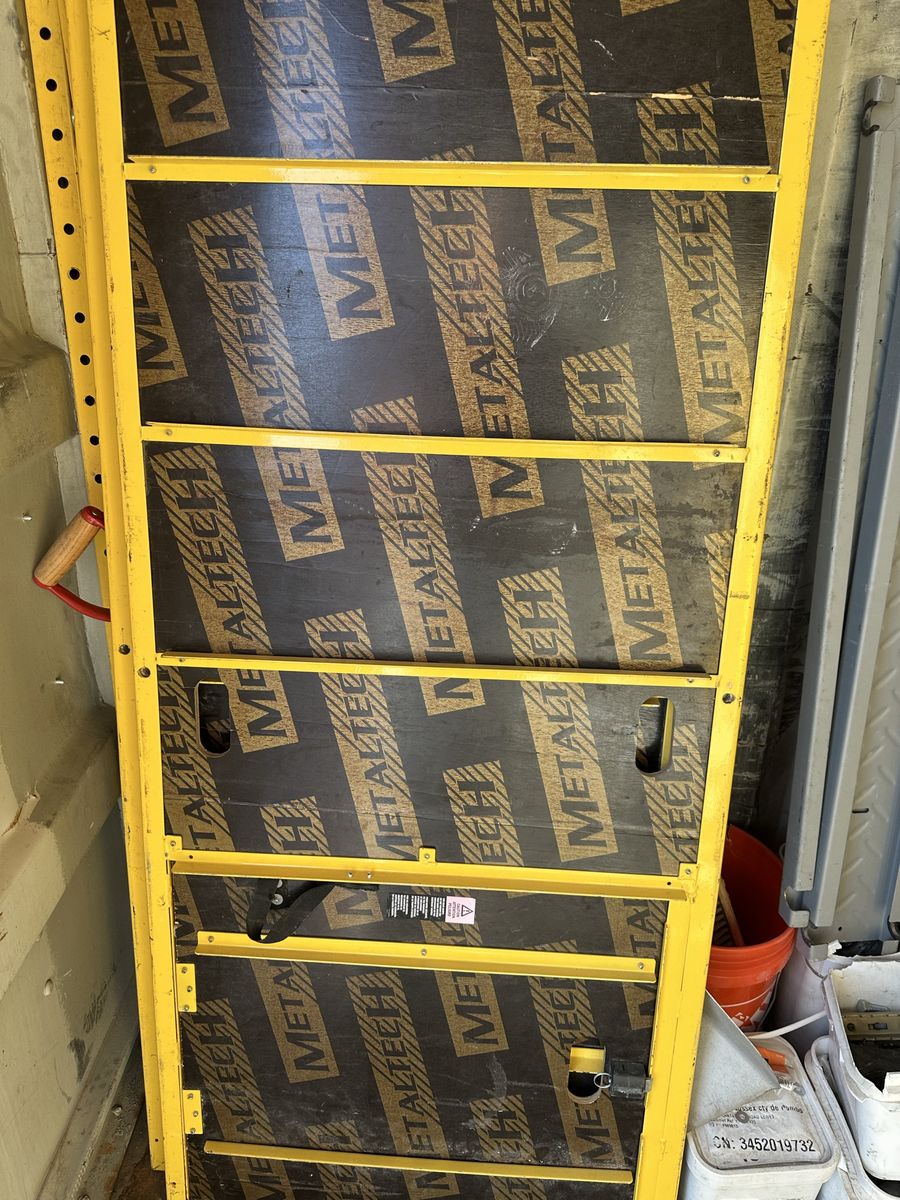 Metaltech 6ft Baker Style Rolling Scaffold - 2 Complete Sets (Bundle Deal)