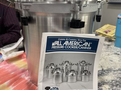 all american 30 quart canning pressure cooker