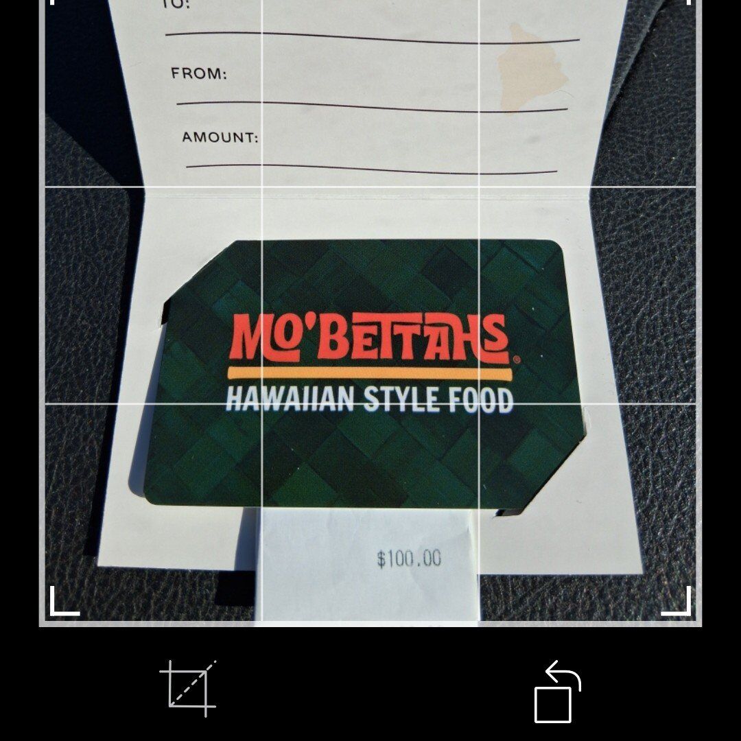 $100  Mobettahs Gift Card