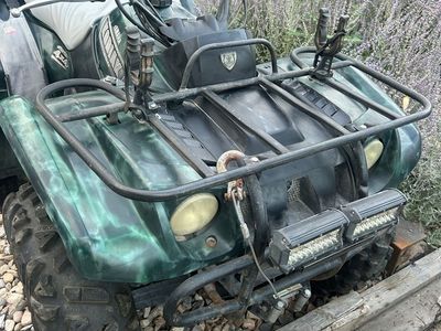2003 Yamaha Kodiak ATV Quad - Used Off-Road Utility Vehicle package with snowplow and trailer