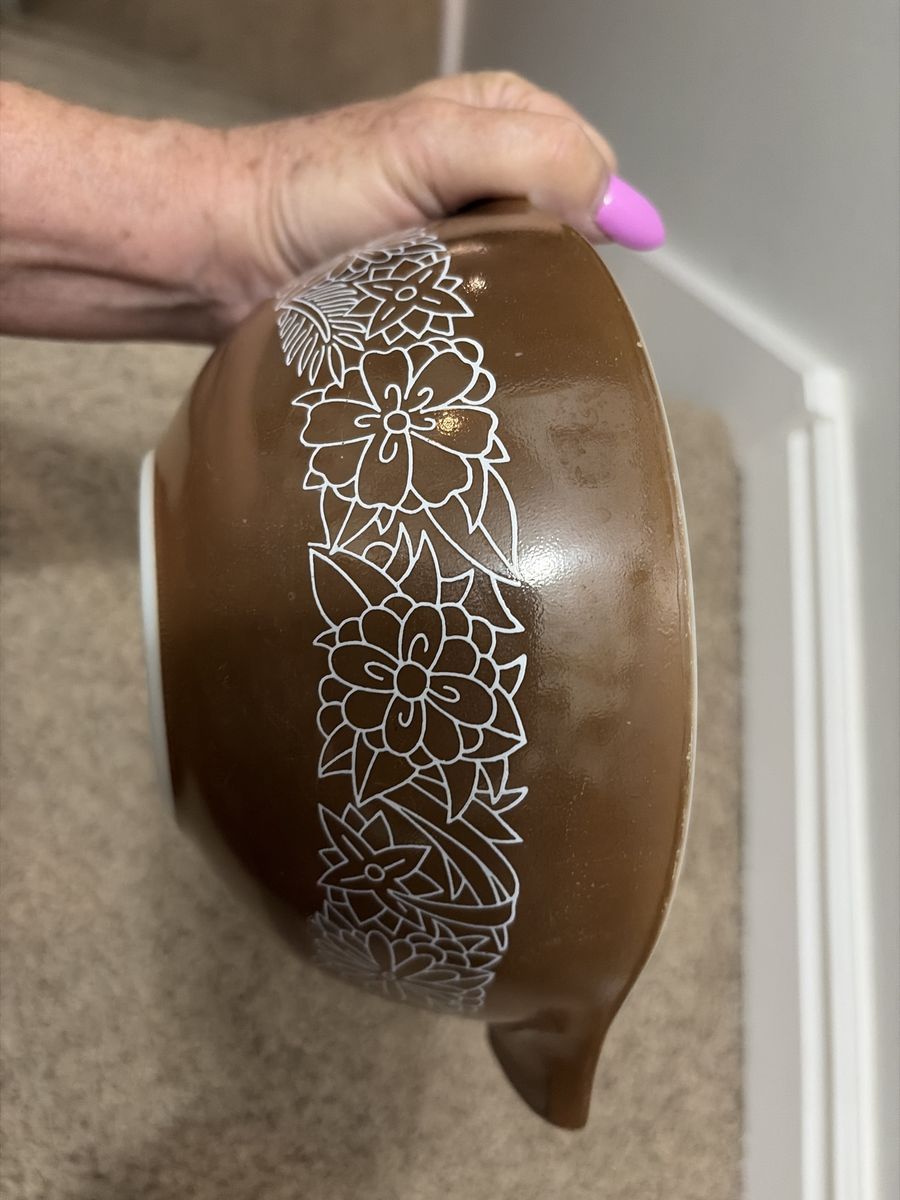 Vintage Woodland Brown Cinderella Mixing Bowl