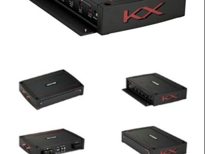Kicker KX 1600.1 Mono Car Audio Amplifier with Bluetooth Bass Knob