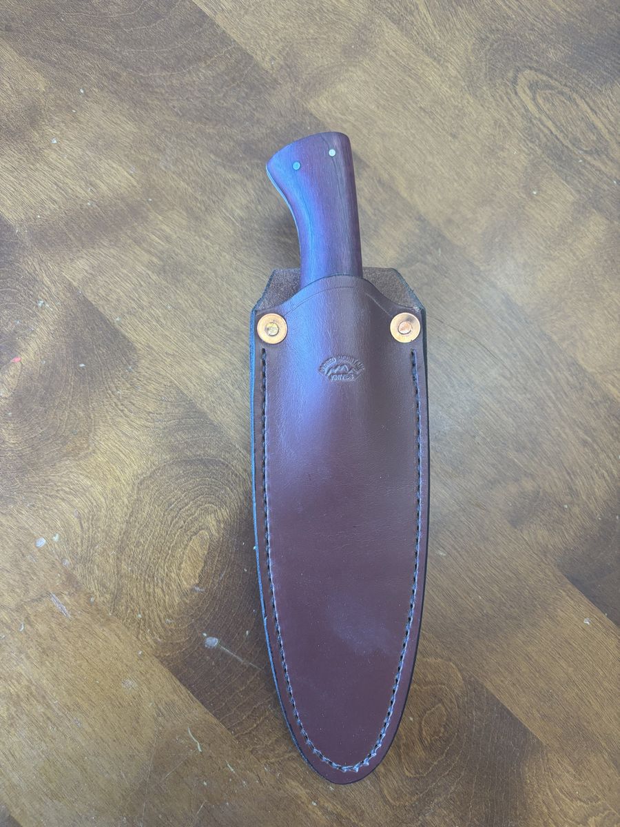 Handmade Knife From A Farrier's Rasp