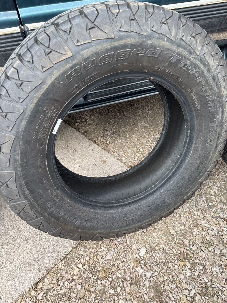 1 BF Goodrich Rugged Terrain T/A 245/70R/17