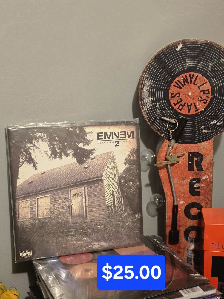 EMINEM vinyl Records - 3 Albums