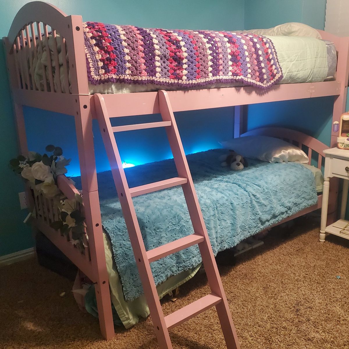Pink Bunk Bed
