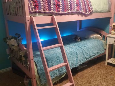 Pink Bunk Bed