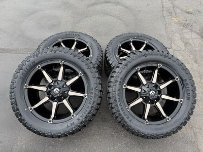 20” Fuel Coupler 5 Lug 5x150 & 5x5.5 33” Sailun R/T 33x12.50R20 Tundra 1/2 Ram 1500