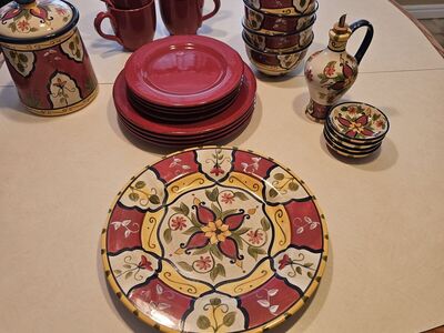 Dinnerware and more hand painted Pier 1