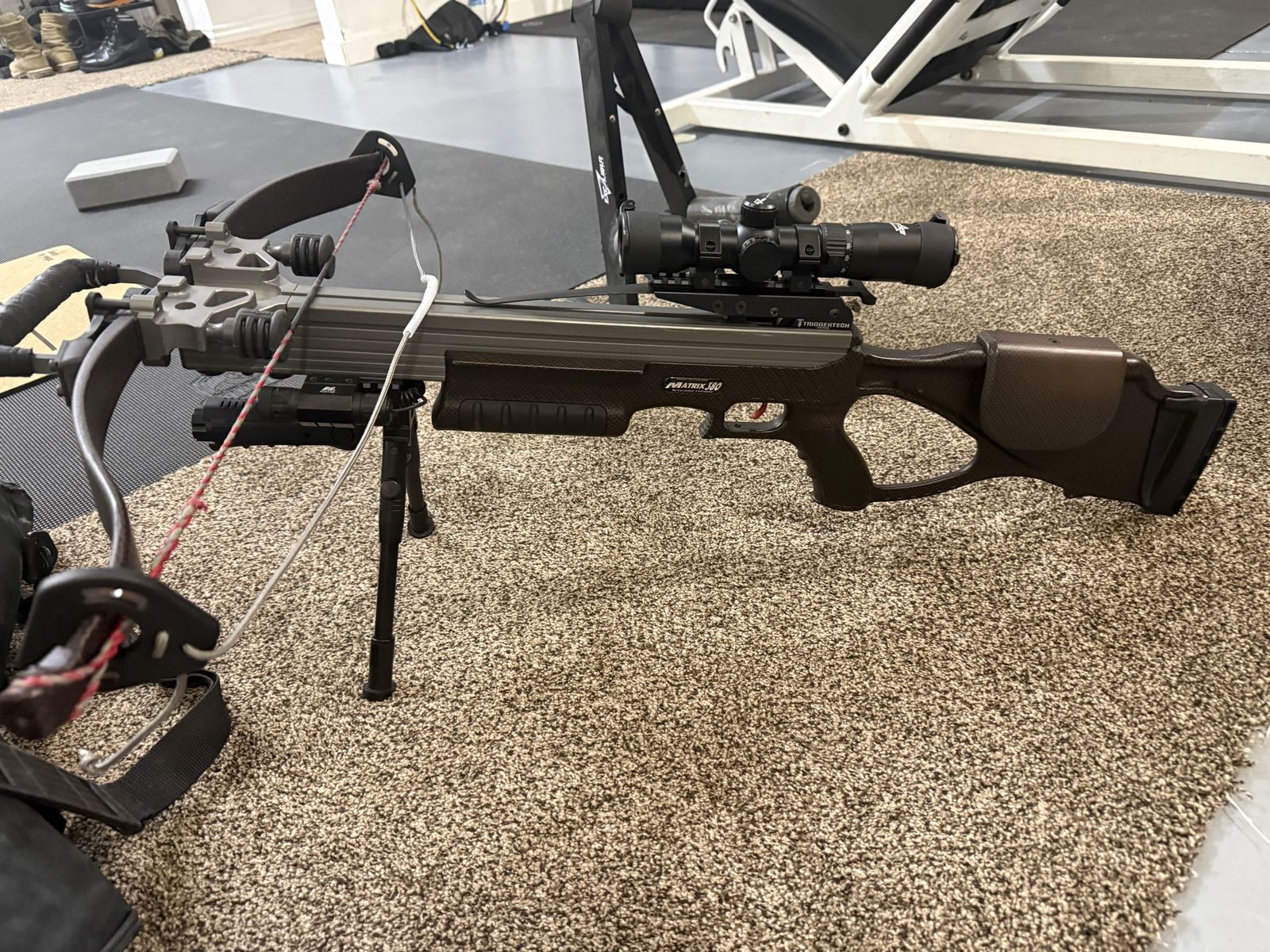 Matrix 380 Crossbow with Triggertech Scope