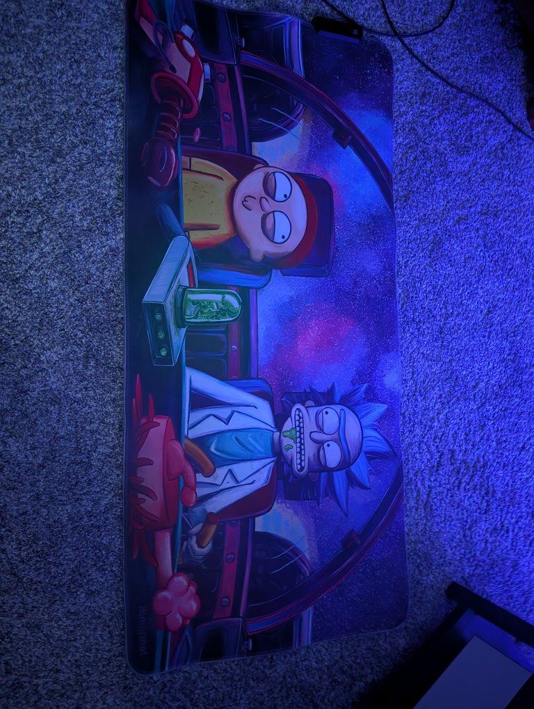 RGB mousepad 35" x 16" ($ negotiable)
