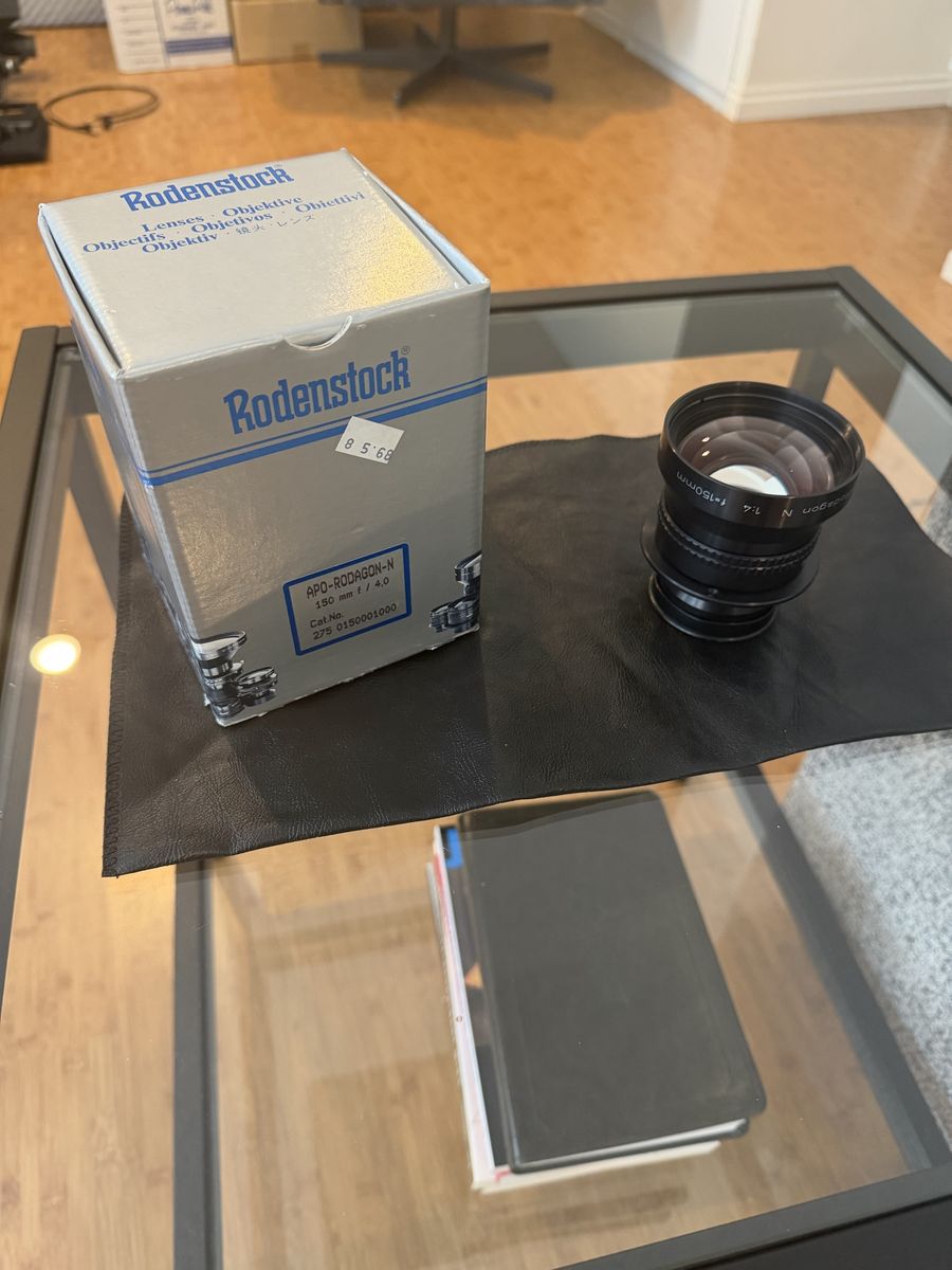 Rare Rodenstock APO-Rodagon-N 150mm f/4 lens