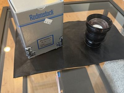 Rare Rodenstock APO-Rodagon-N 150mm f/4 lens