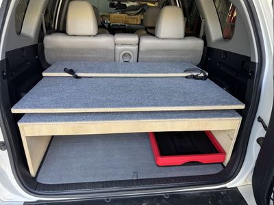 3rd Gen RAV4 Camper Sleeping Platform