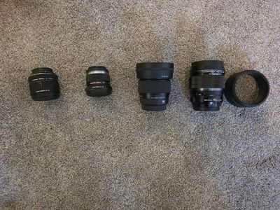 Micro Four Thirds (M4/3) Lenses – Like New