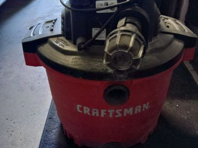 Craftsman 16 Gallon 6.5 HP Wet/Dry Shop Vacuum with Hose