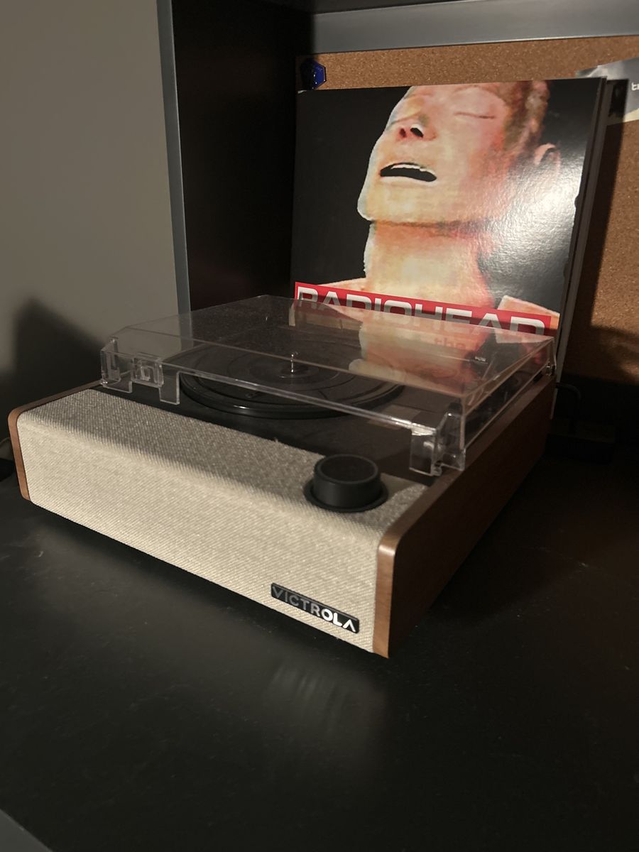 Victrola Record Player- Bluetooth connect record player