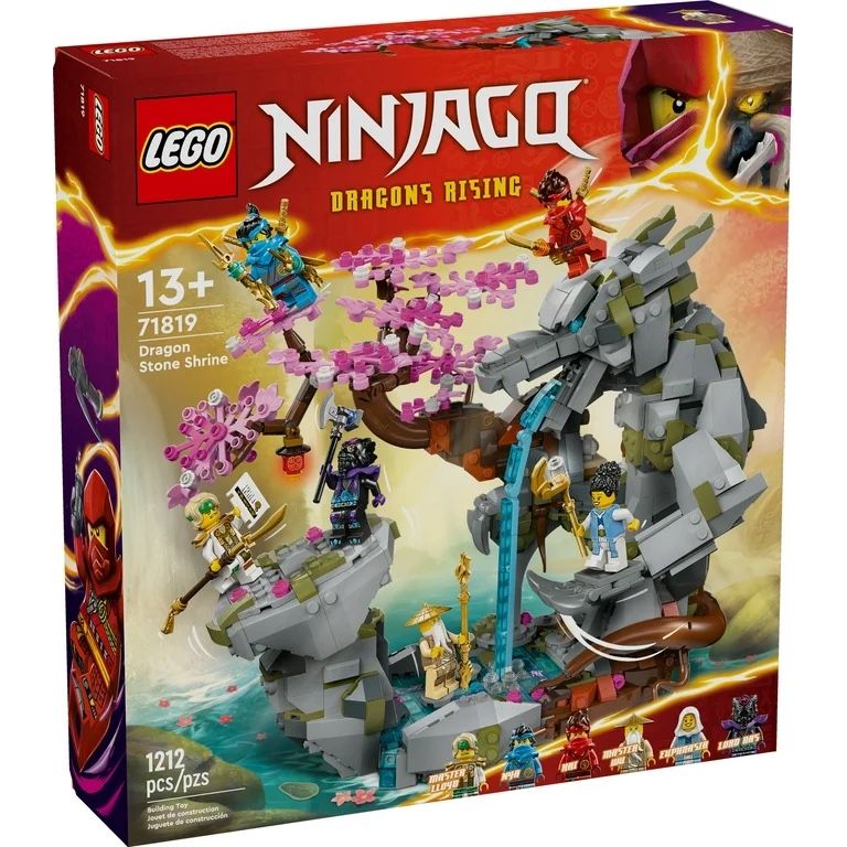 LEGO Ninjago Dragon Stone Shrine Set 71819 (1212 Pieces) - New in Box