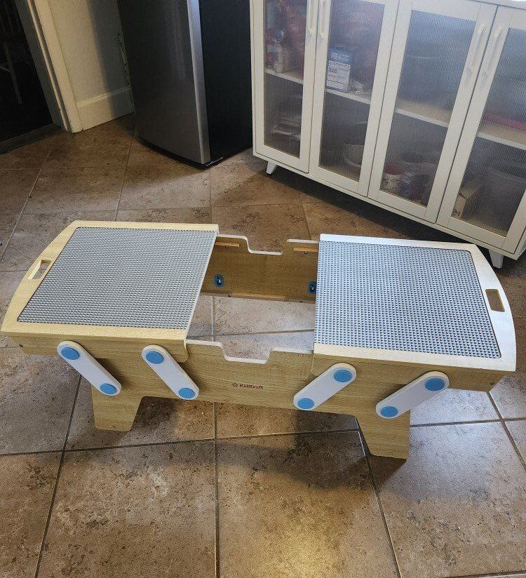 KidKraft LEGO Play Table w/Slide-Open Top