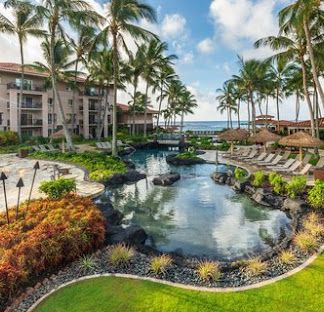 Kauai v2-bdr vacation rental Marriott Waiohai 7/5-7/13