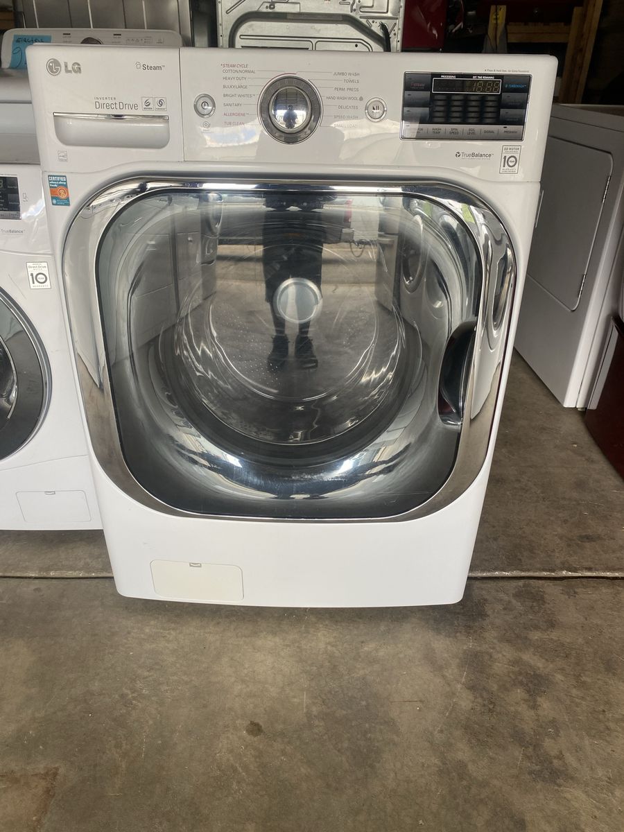 LG jumbo steam washer