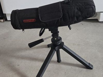 Redfield Spotting Scope with Tripod and Carrying Case