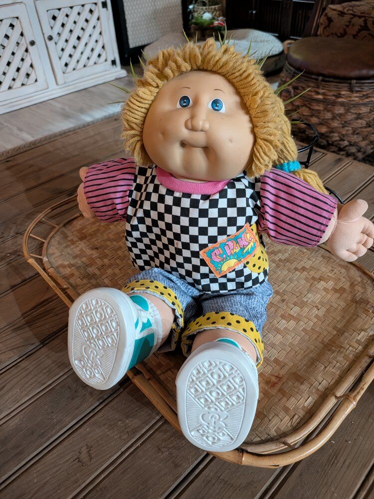 Blonde Cabbage Patch Doll