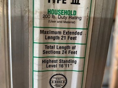 Aluminum Extension Ladder