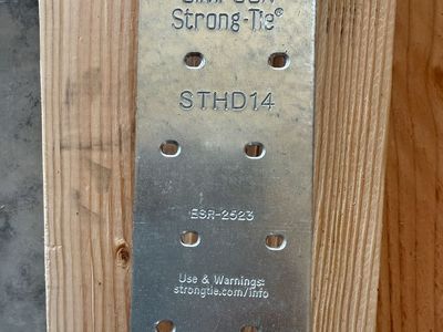 Simpson Tie Down Seismic Strap