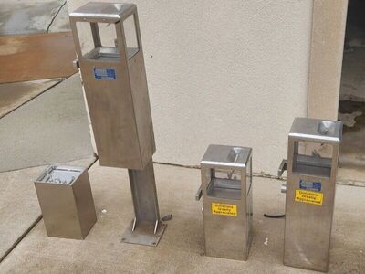 Lot of Diamond Manufacturing Inc. Fare Boxes With Extra Vaults & Keys