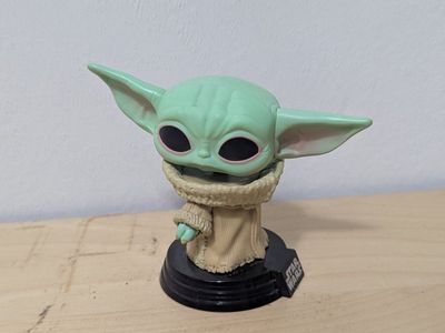 Grogu selling it for $10 obo