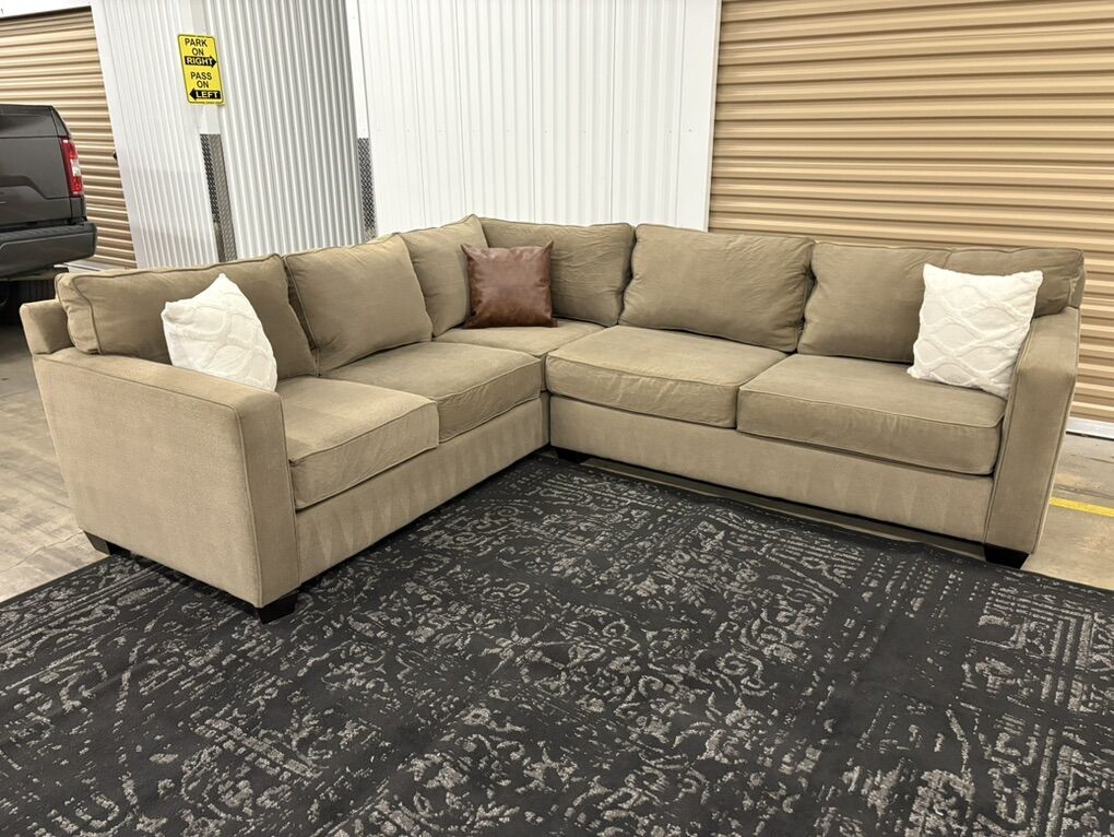 Large CLEANED Sectional (Free Delivery)