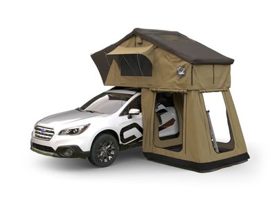 CVT Hybrid Roof Top Tent with Annex Room - Tan