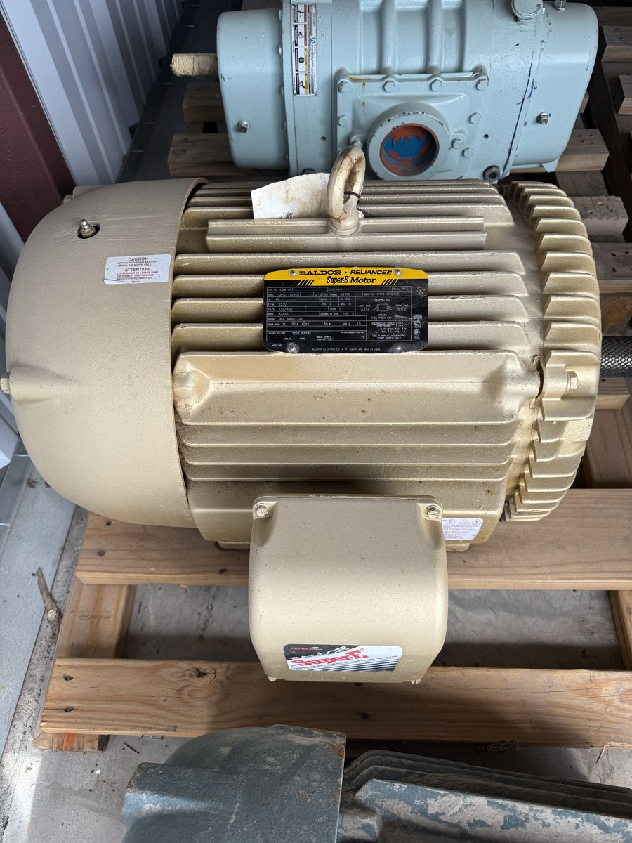 40 HP Baldor-Reliance super E Electric Motor