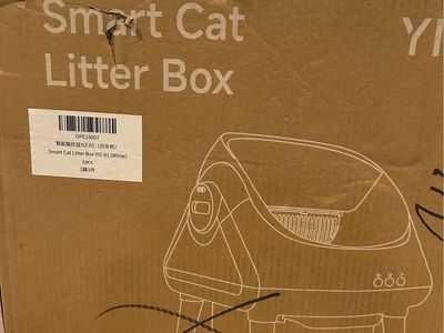Automatic Cat Litter Box, Wi-Fi Controlled