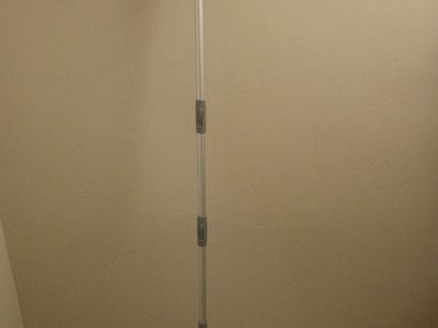 Window Squeegee with Microfiber Scrubber and Long Extension Pole