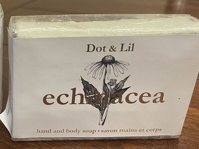 New Bar Of Dot & Lil Echinacea Soap