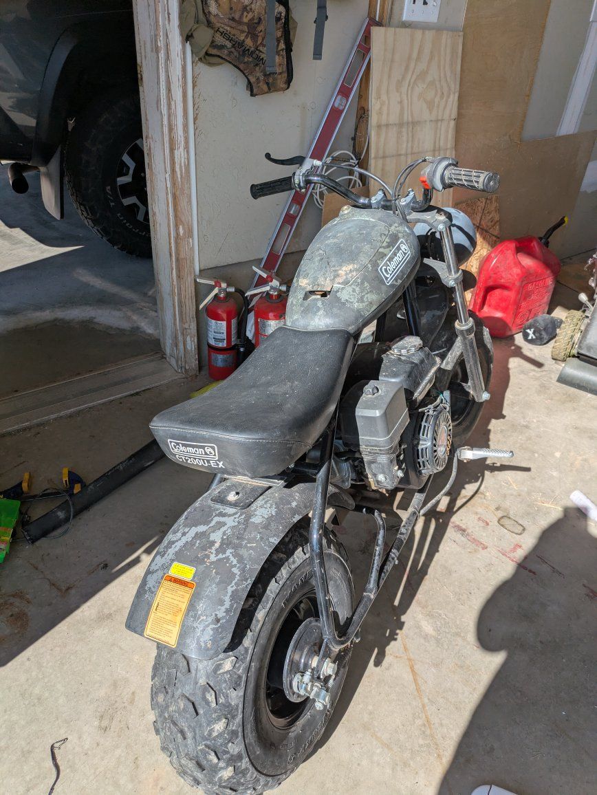 Coleman mini bike