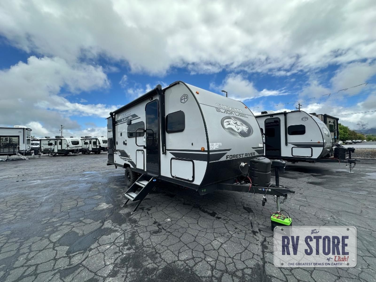 2026 Forest River RV Cherokee Wolf Pup Black Label 17JWBL Travel Trailer Bunkhouse|U Shaped Dinette
