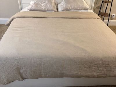 King White bed frame