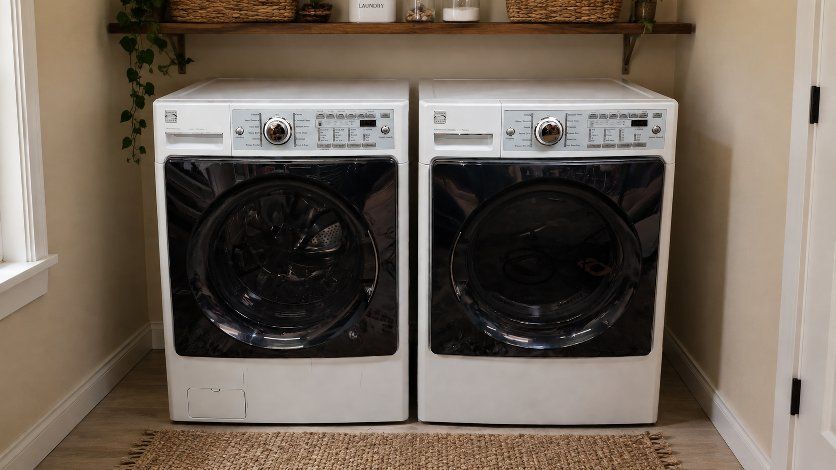 Kenmore Elite Front Load Washer & Electric Dryer Set - New Seal (Delivery Available)