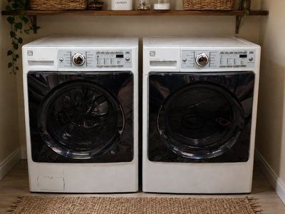 Kenmore Elite Front Load Washer & Electric Dryer Set - New Seal (Delivery Available)
