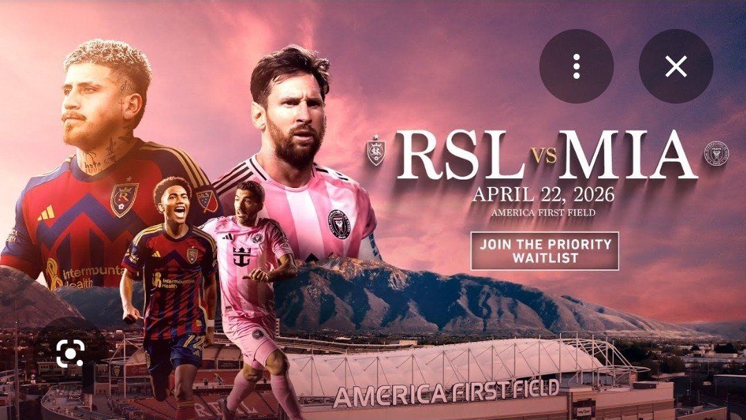 Real Salt Lake vs Inter Miami Tickets