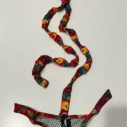 Guinea Pig or Small Animal Harness + Stretchy Leash Set