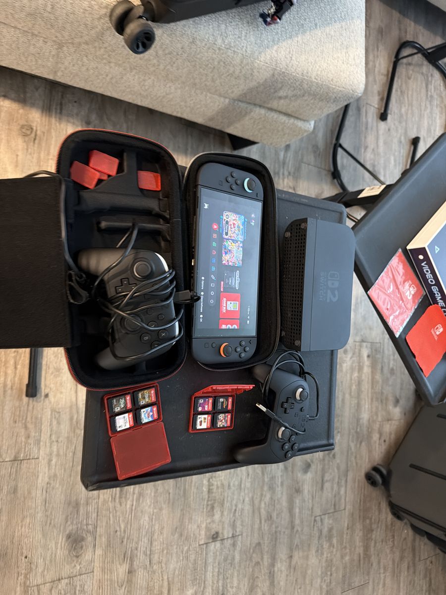 $650 Nintendo Switch 2 Bundle – 2 Wireless Controllers, 512GB Card, 8 Games, Case, $200 for games $800 for everything