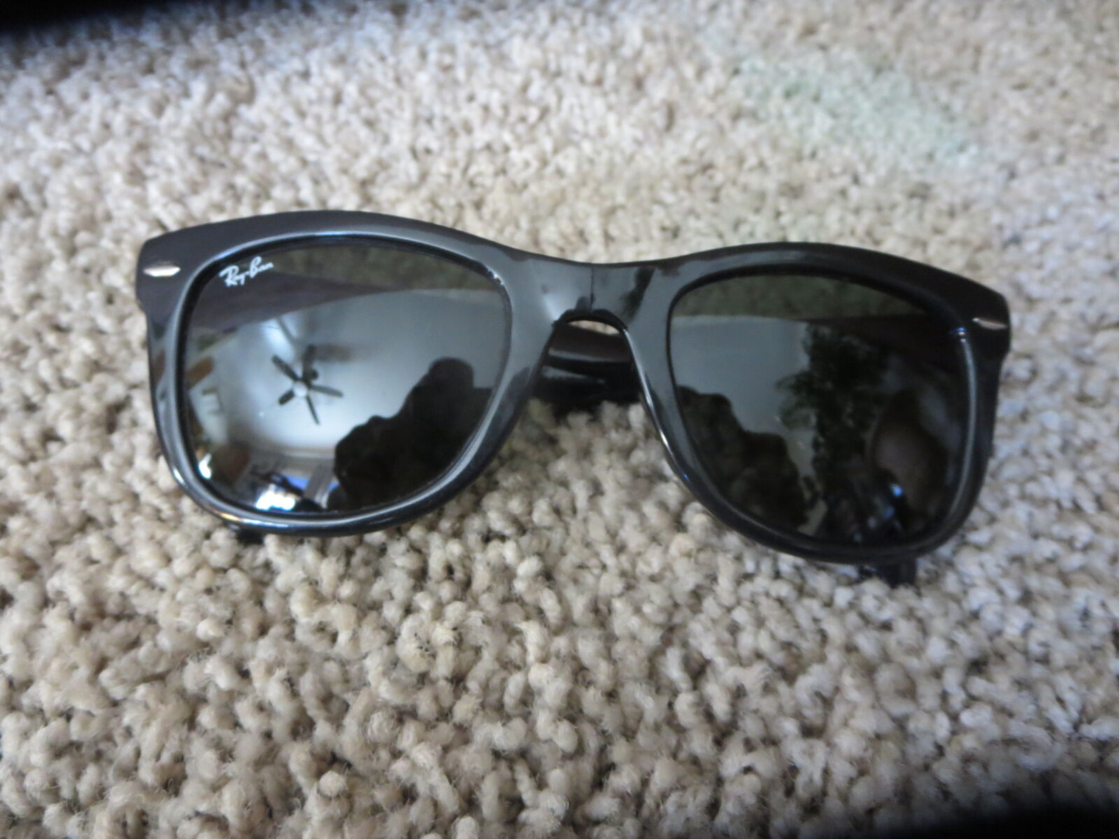 Ray-Ban folding wayfare sunglasses Made in Italy